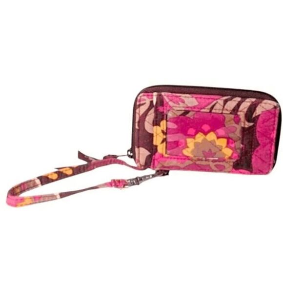 VERA BRADLEY Wallet Wristlet In Carneby Pattern - Picture 1 of 8